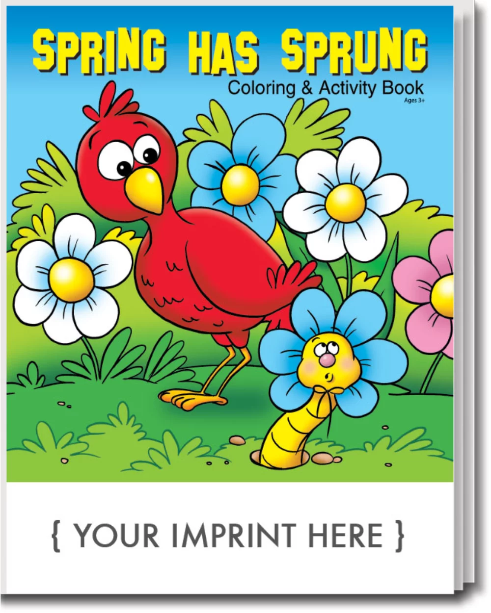 Livre de coloriage et d'activités du printemps
