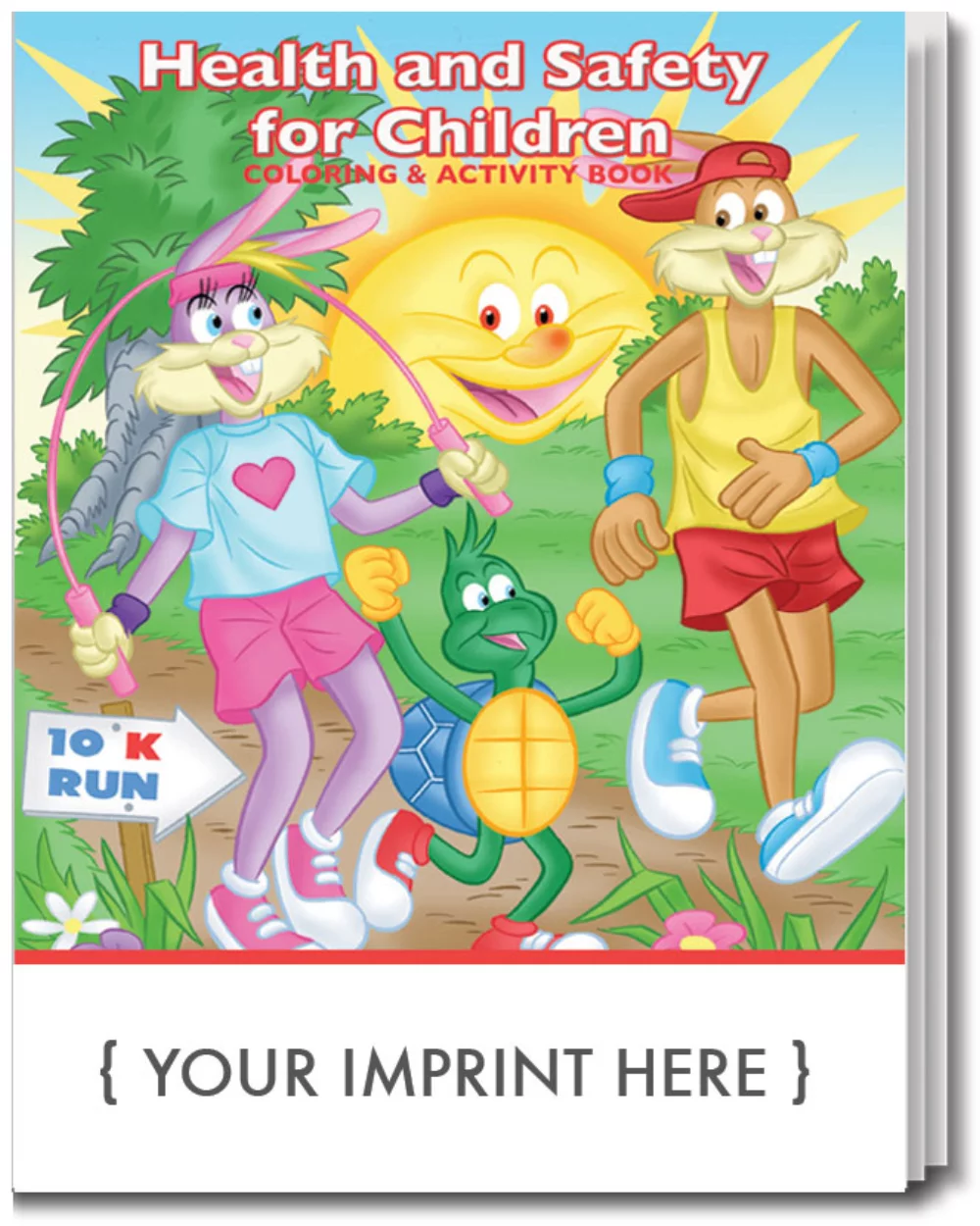 Livre de coloriage et d'activités sur la santé et la sécurité des enfants