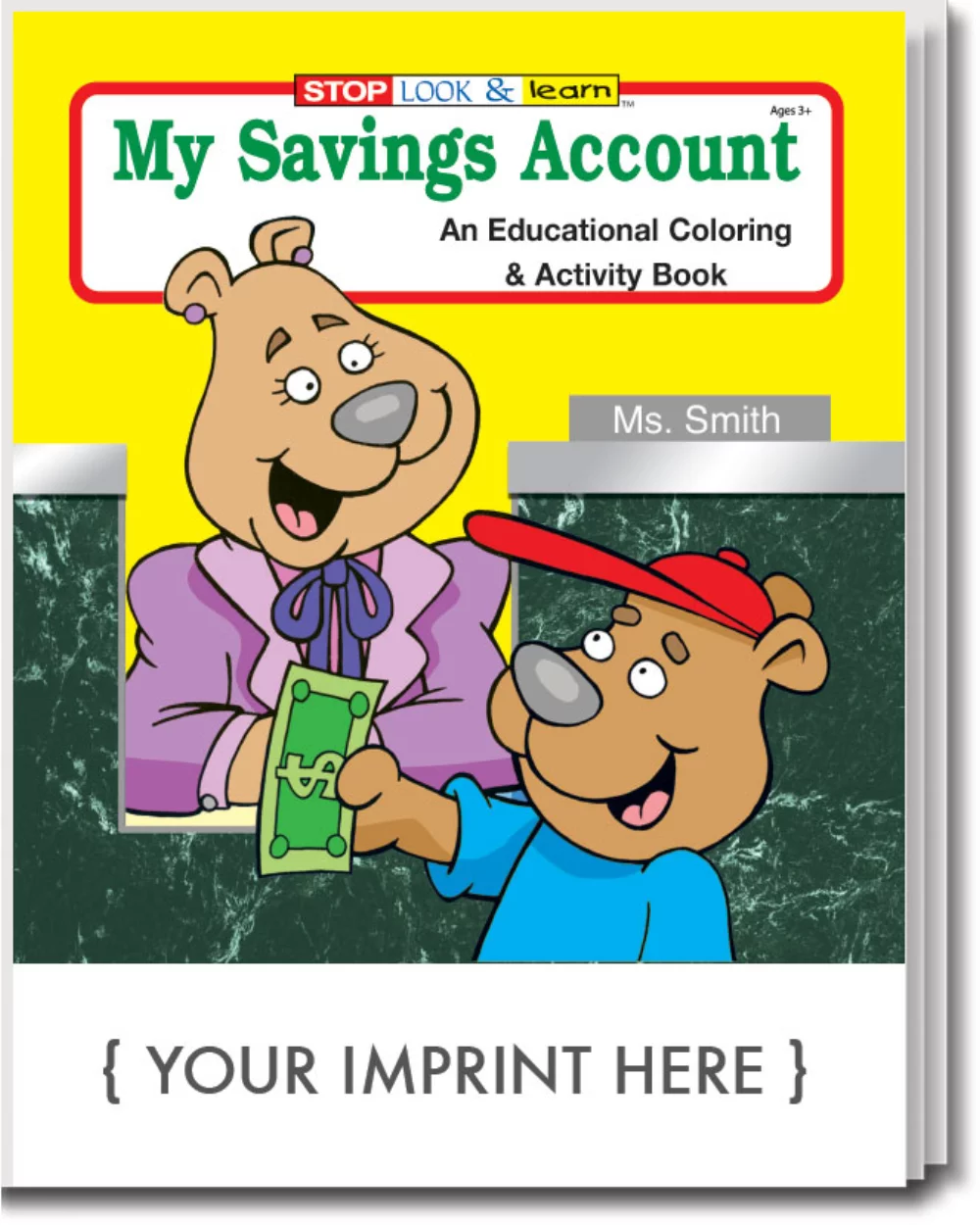 Mon pack amusant de livre de coloriage de compte d'épargne