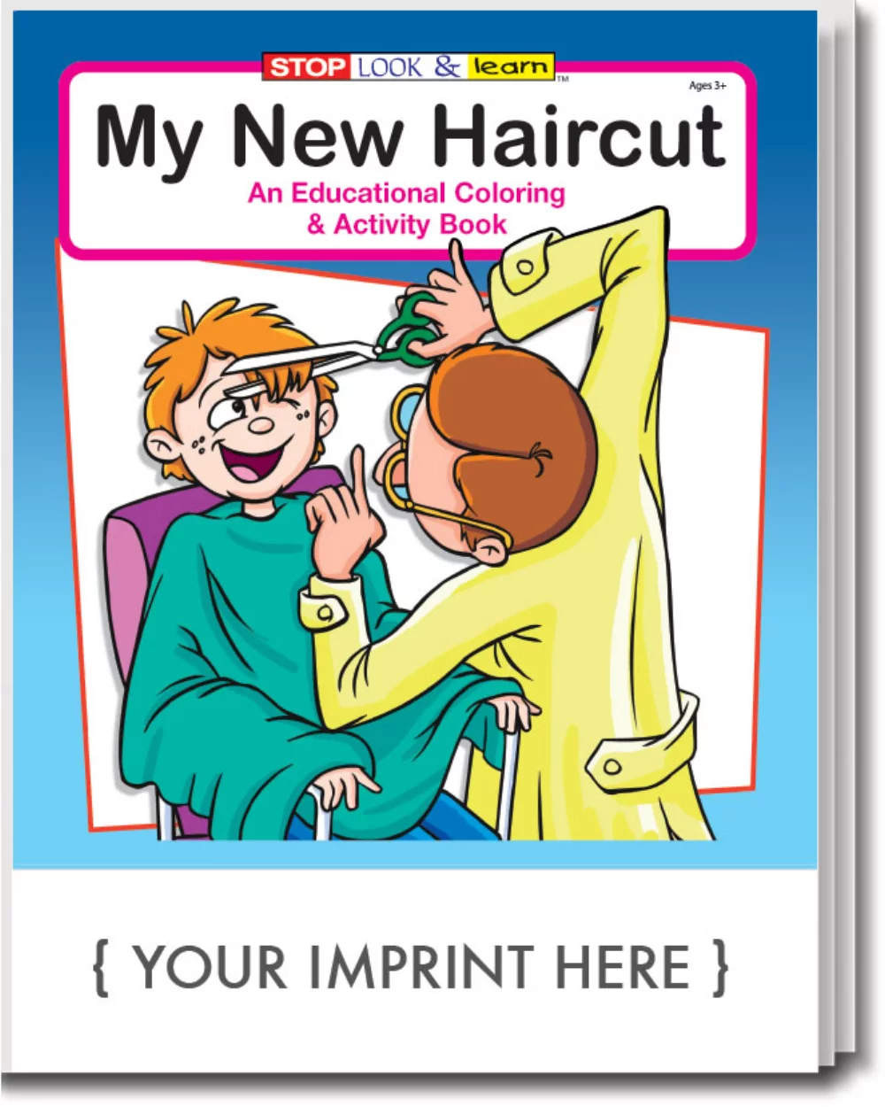 Mon nouveau livre de coloriage et d'activités sur les coupes de cheveux
