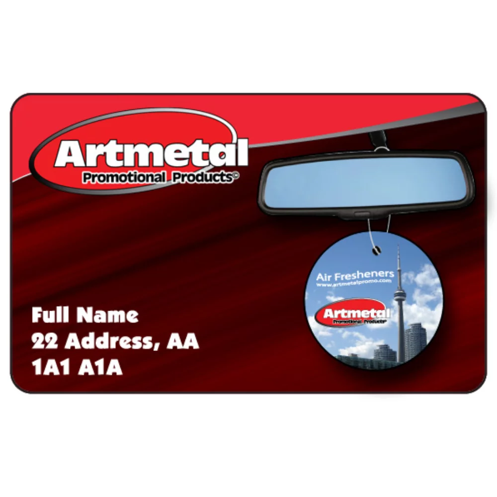 Cartes de visite en plastique