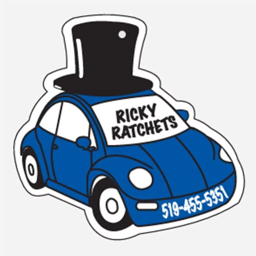 Oversized Bug Car w/Top Hat Automobile Hanging Air Freshener