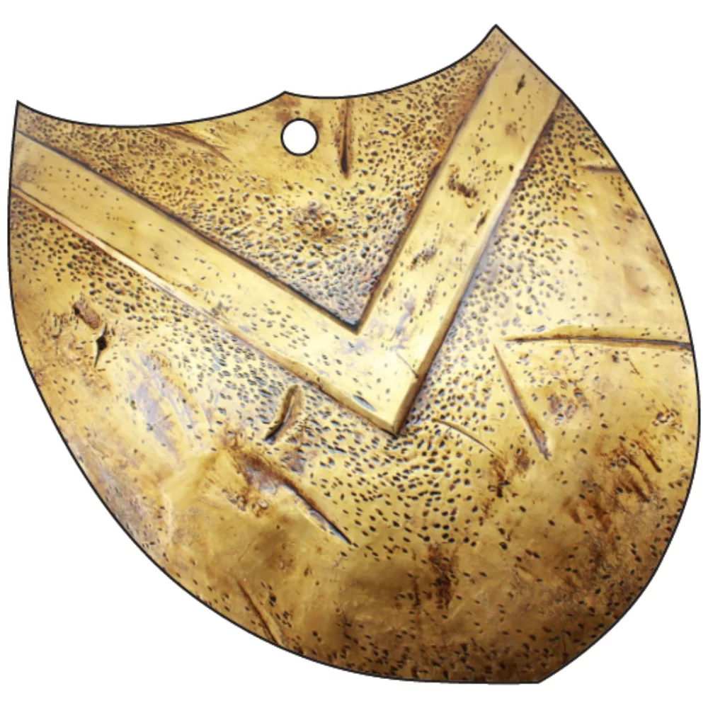 Slanted Shield Shaped Hanging Air Freshener