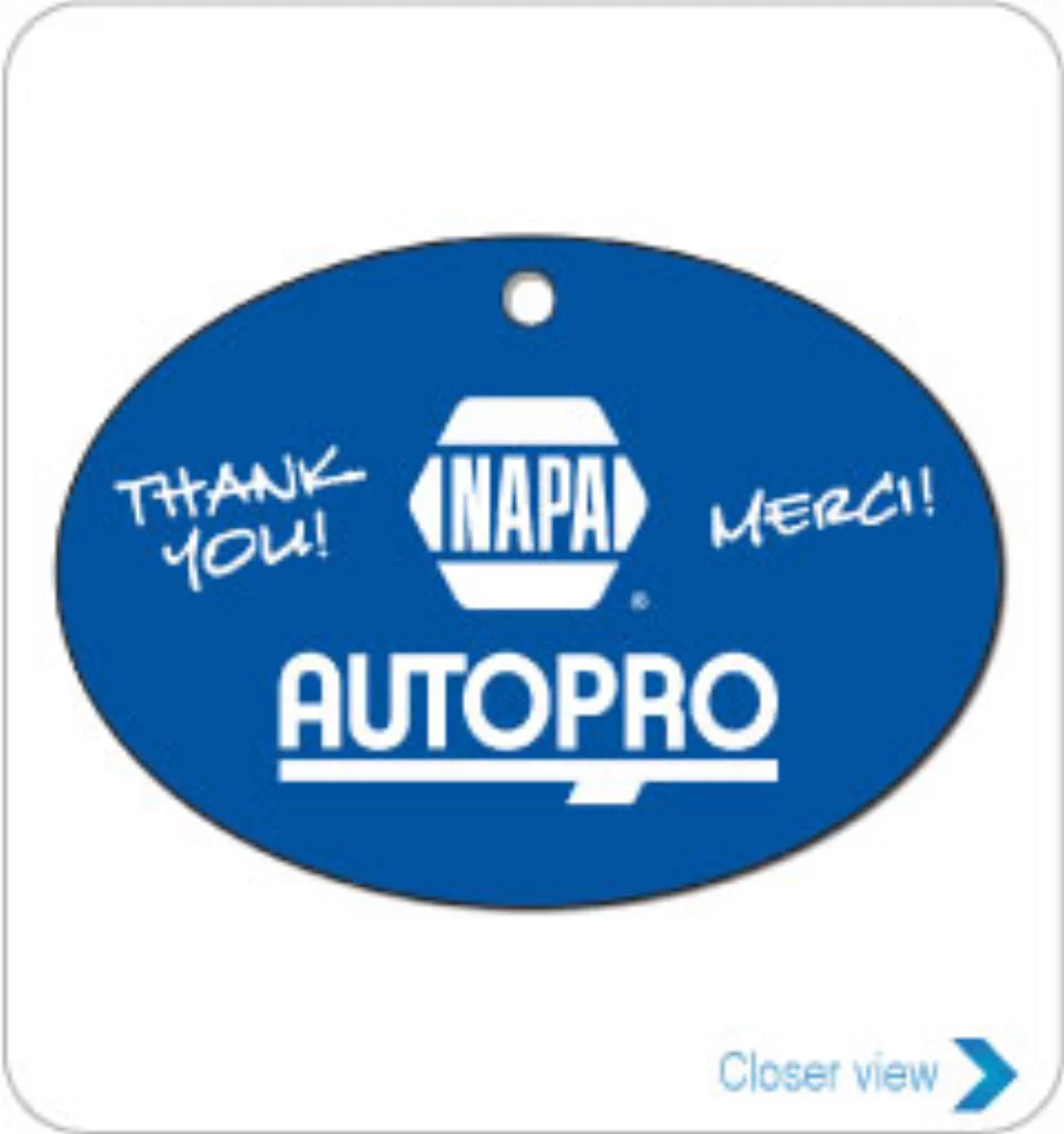 Oval Shaped Hanging Air Freshener - Oversized