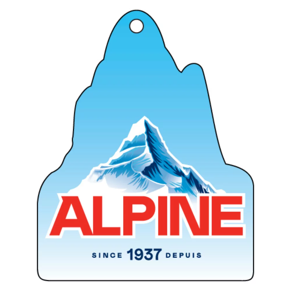 Oversized Mountain Shaped Hanging Air Freshener