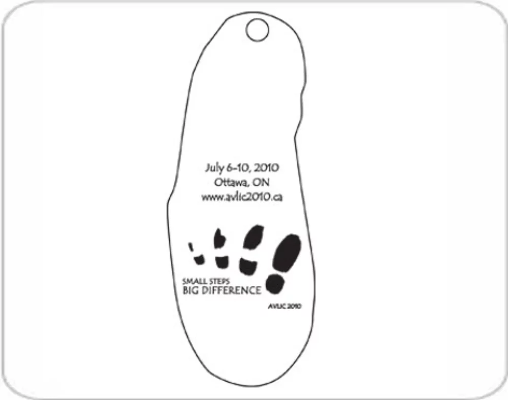 Paire de désodorisants suspendus en forme de chaussures - Surdimensionné