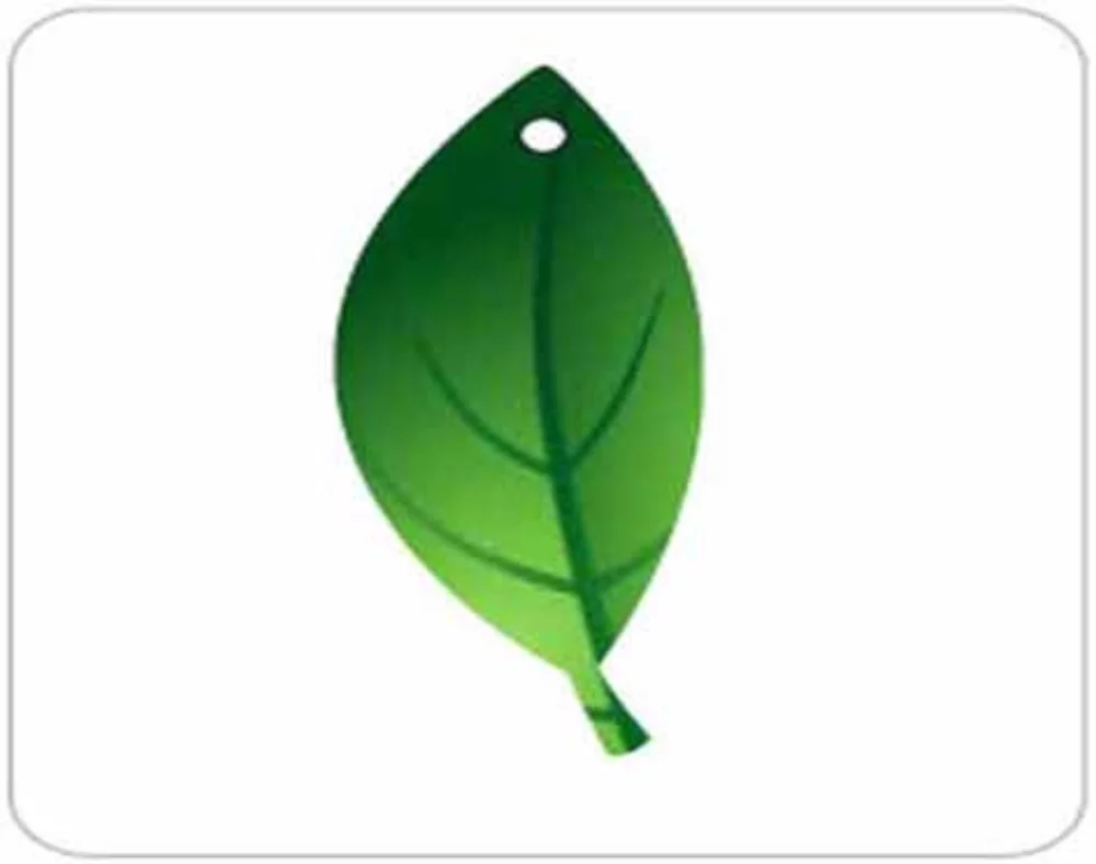 Oversized Leaf w. Stem Shaped Hanging Air Freshener