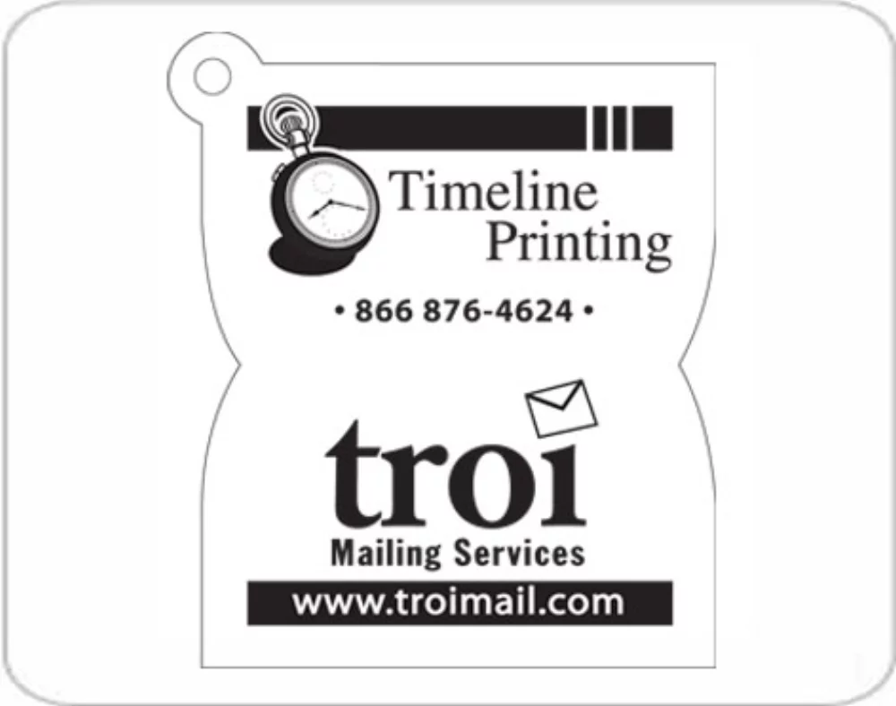 Fat Hour Glass Shaped Hanging Air Freshener