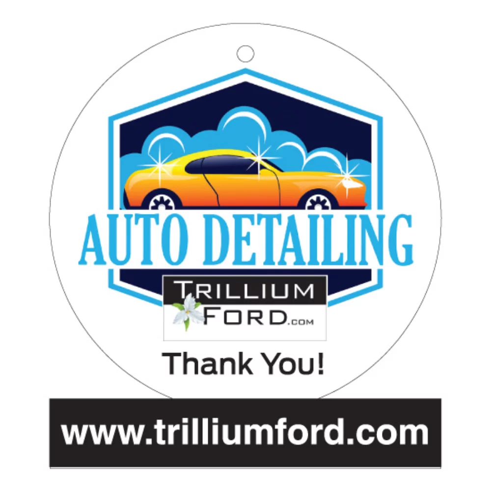 Cercle avec désodorisant suspendu en forme de base