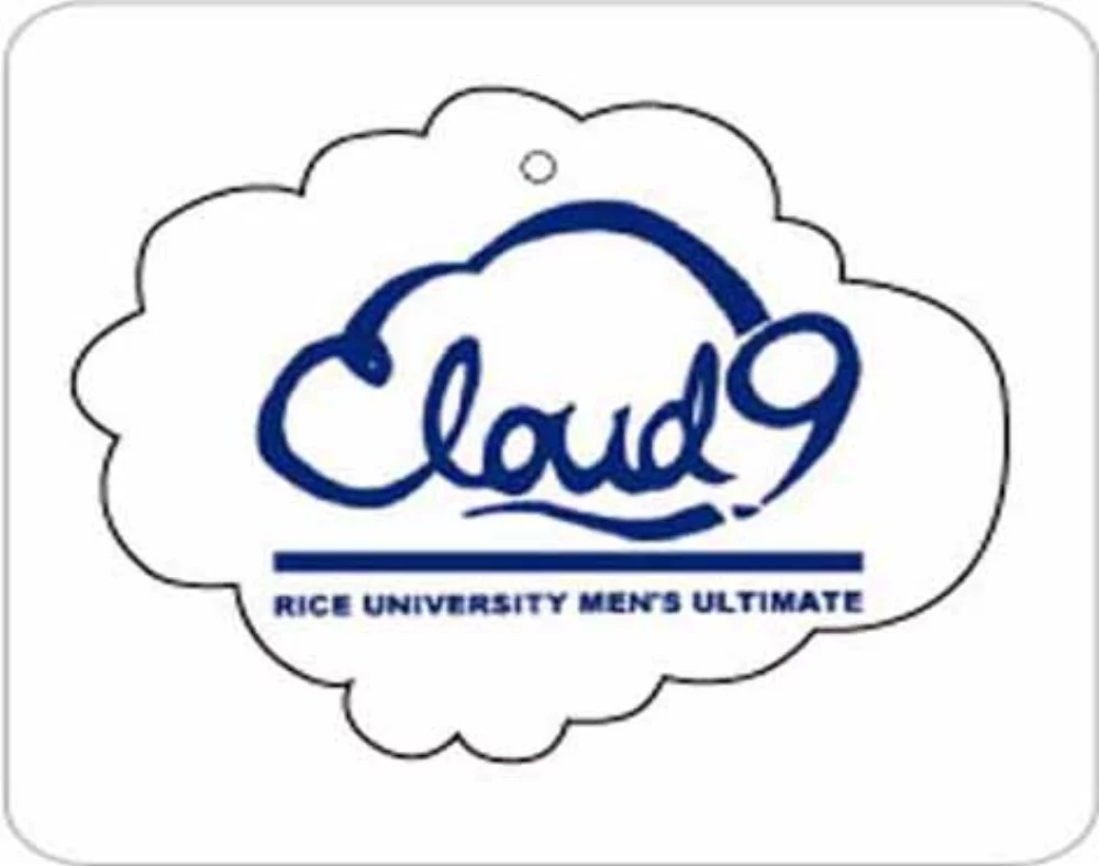 Désodorisant suspendu en forme de nuages surdimensionnés