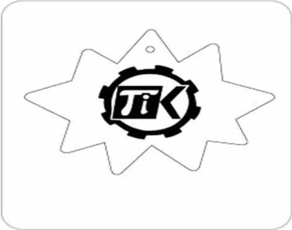 Oversized Star Burst Shaped Hanging Air Freshener