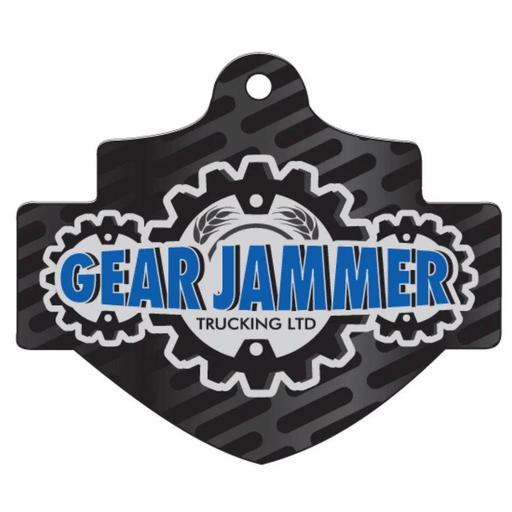 Oversized Crest Shaped Hanging Air Freshener