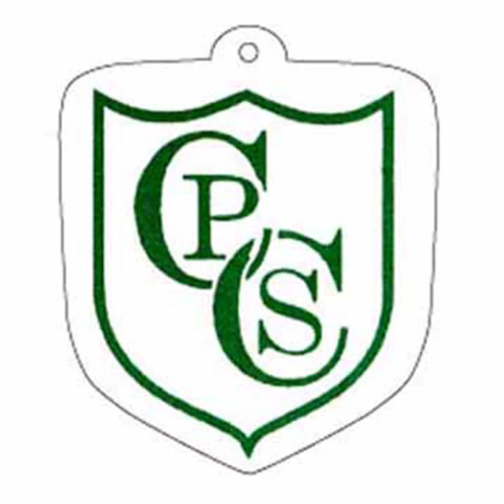 Oversized Crest Shaped Hanging Air Freshener