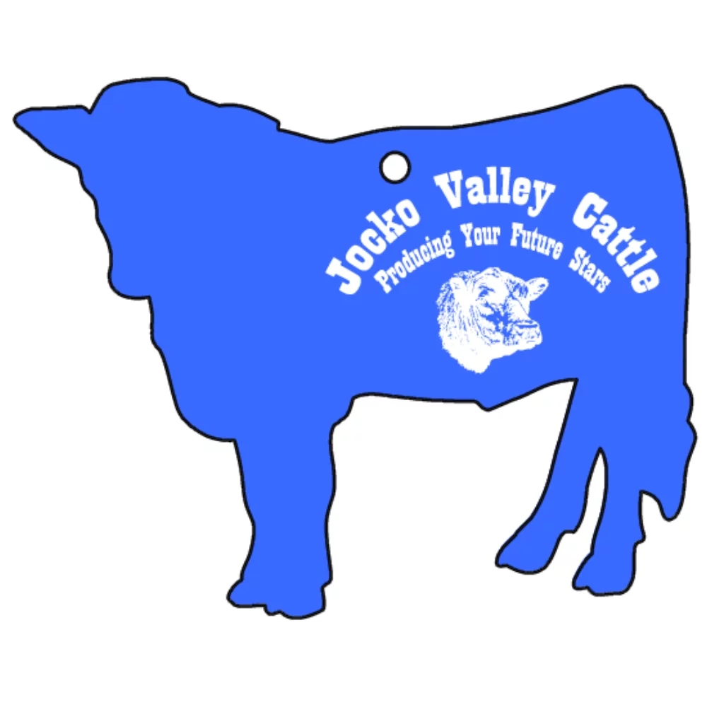 Cow Shaped Hanging Air Freshener - Oversized