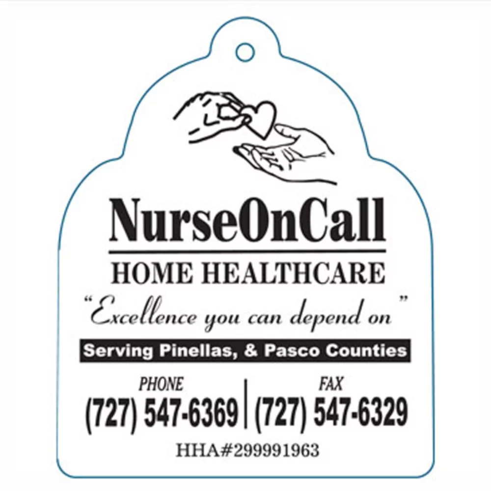 Rounded Top Shaped Hanging Air Freshener - Oversized