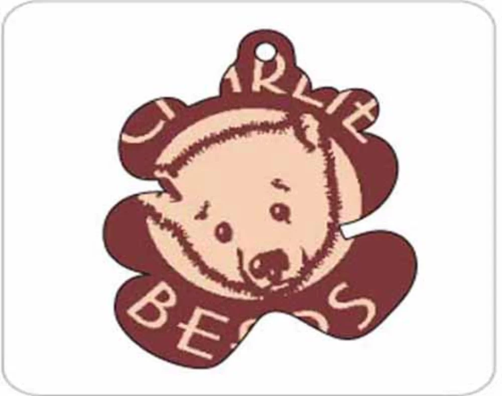 Oversized Teddy Bear Shaped Hanging Air Freshener