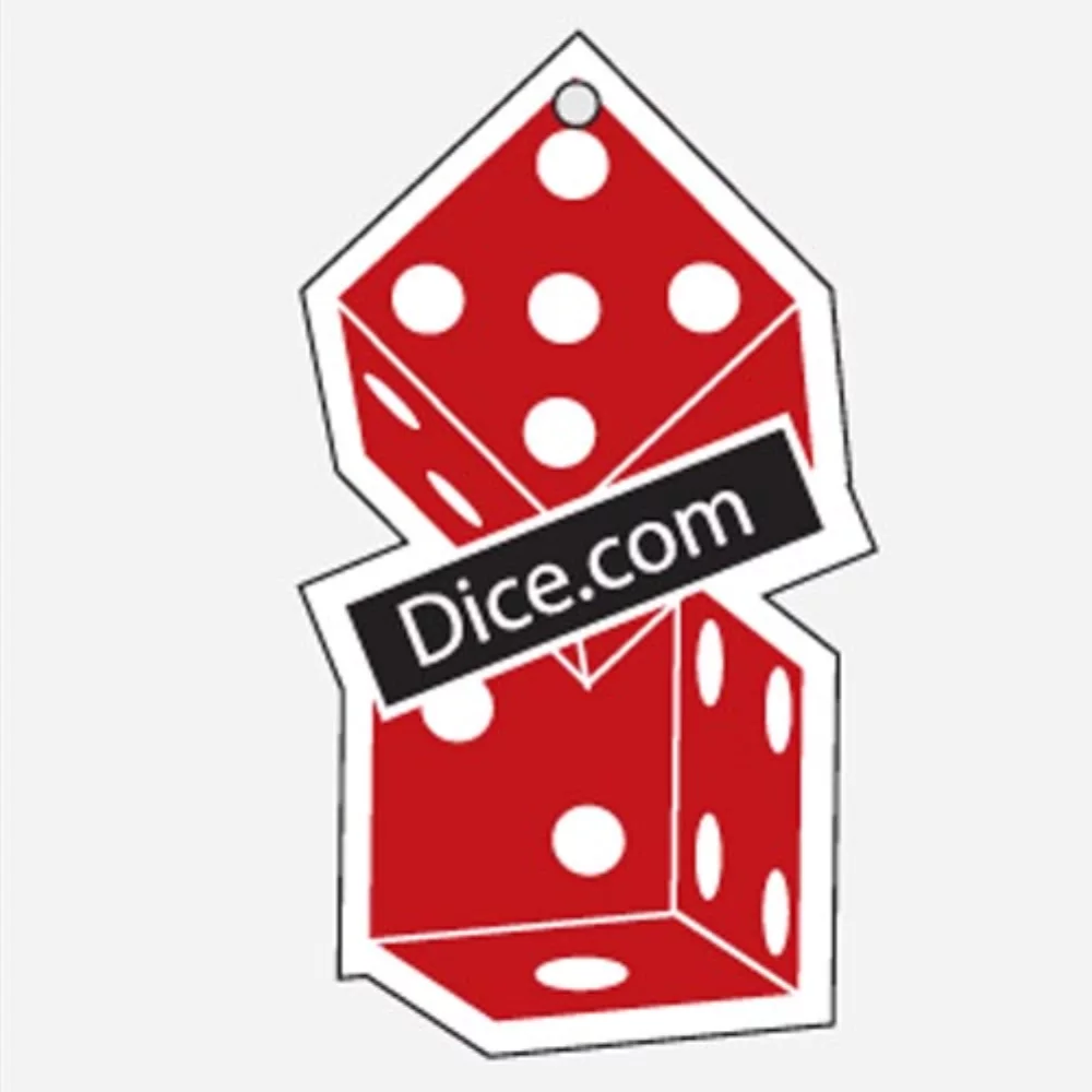 Oversized Double Dice Shaped Hanging Air Freshener