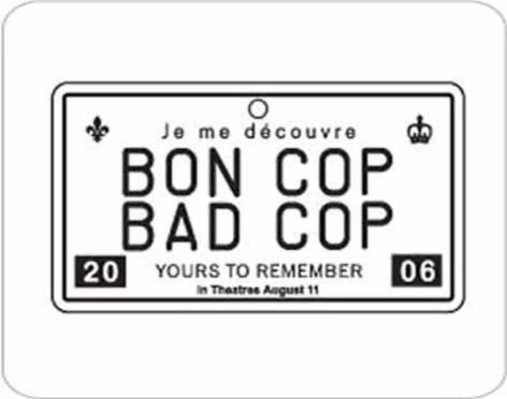 Désodorisant suspendu en forme de rectangle surdimensionné