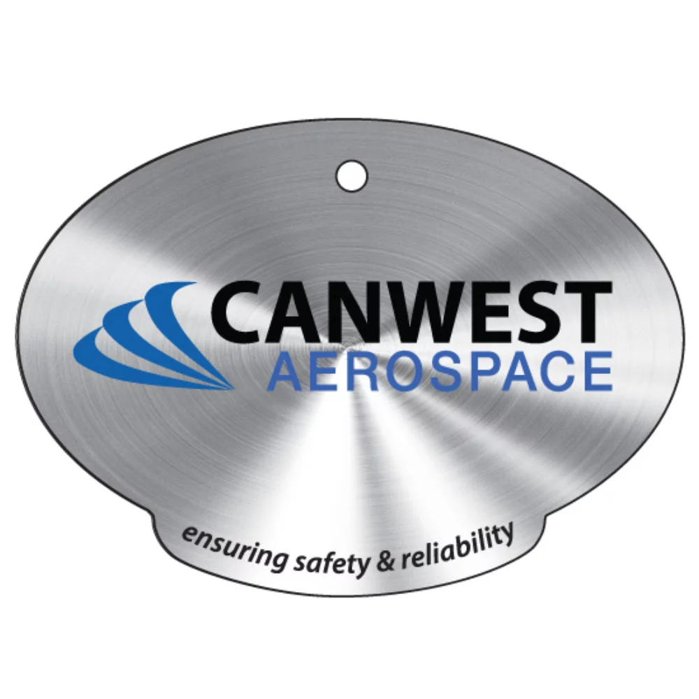 Oversized Oval w. Base Shaped Hanging Air Freshener