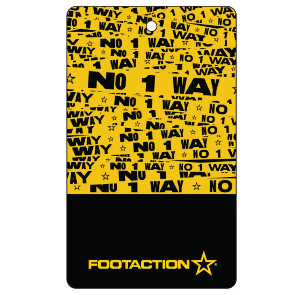 Désodorisant suspendu en forme de rectangle surdimensionné