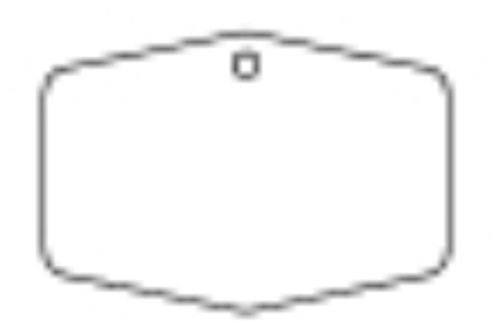 Wide Hexagon Hanging Air Freshener