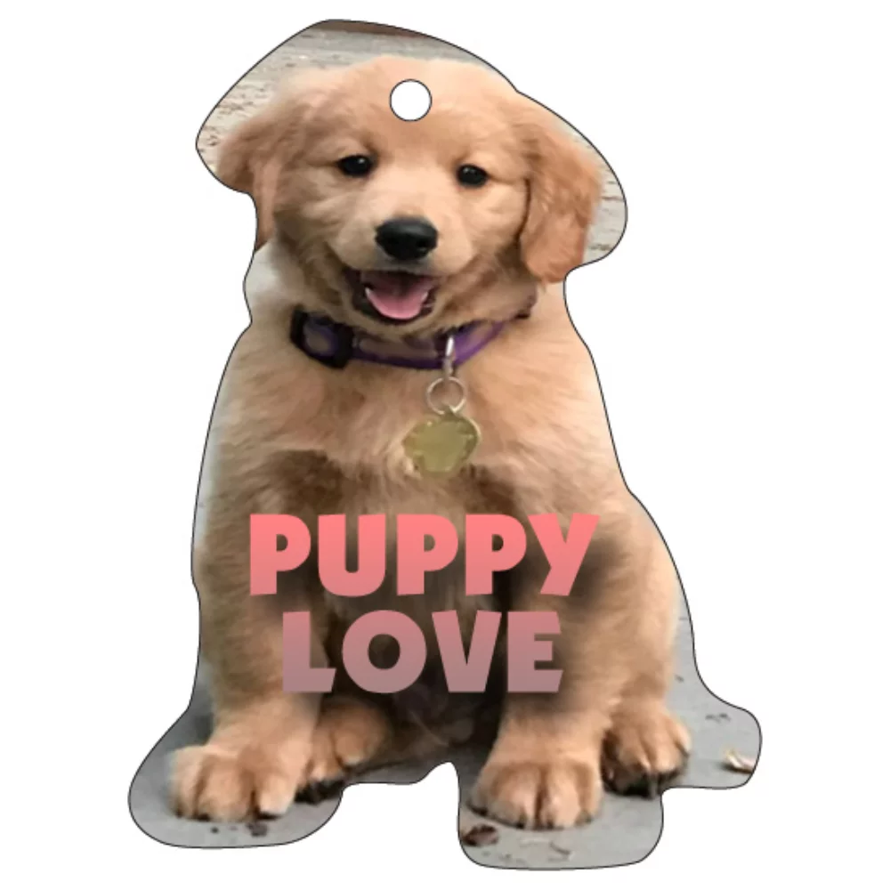 Dog Shaped Hanging Air Freshener - Oversized