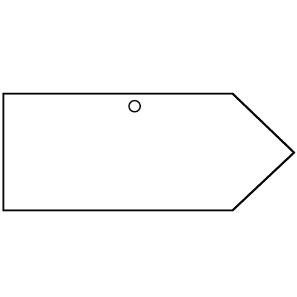Désodorisant suspendu en forme de flèche surdimensionnée