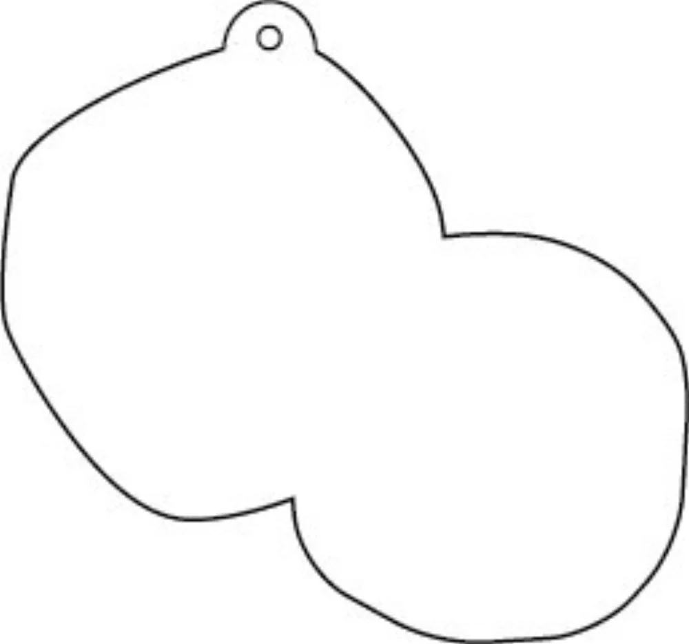 Dice Shaped Hanging Air Freshener