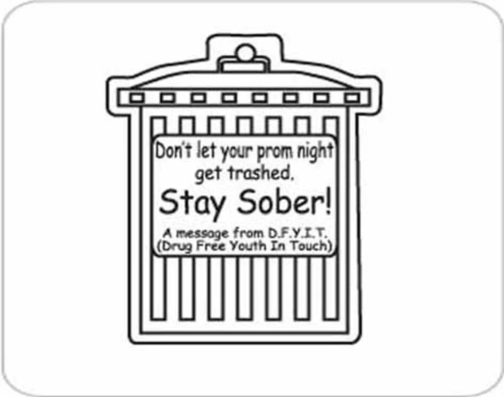 Oversized Garbage Can Shaped Hanging Air Freshener