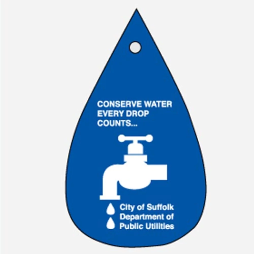 Water Drop Shaped Hanging Air Freshener - Oversized