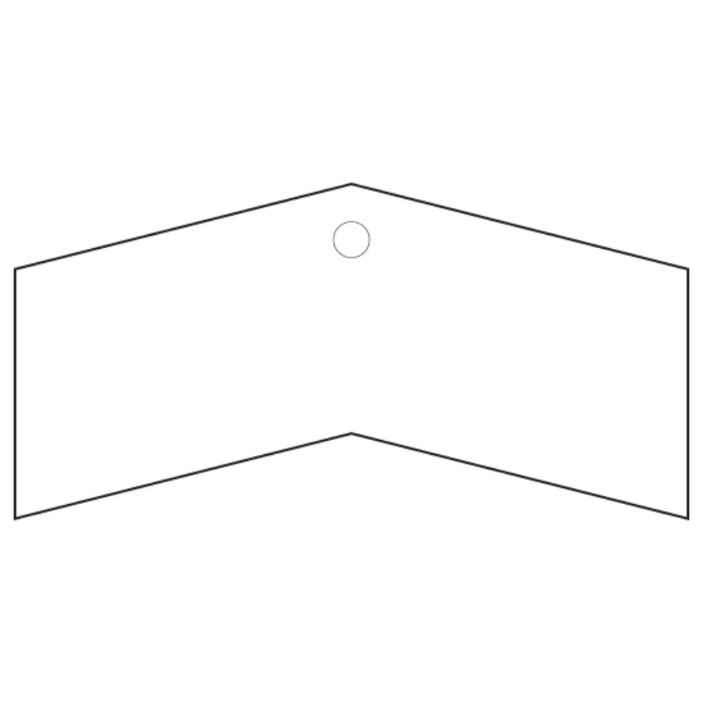 Chevron Shaped Hanging Air Freshener