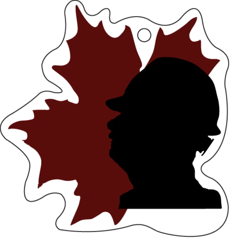 Artistic Leaf Shaped Hanging Air Freshener - Oversized