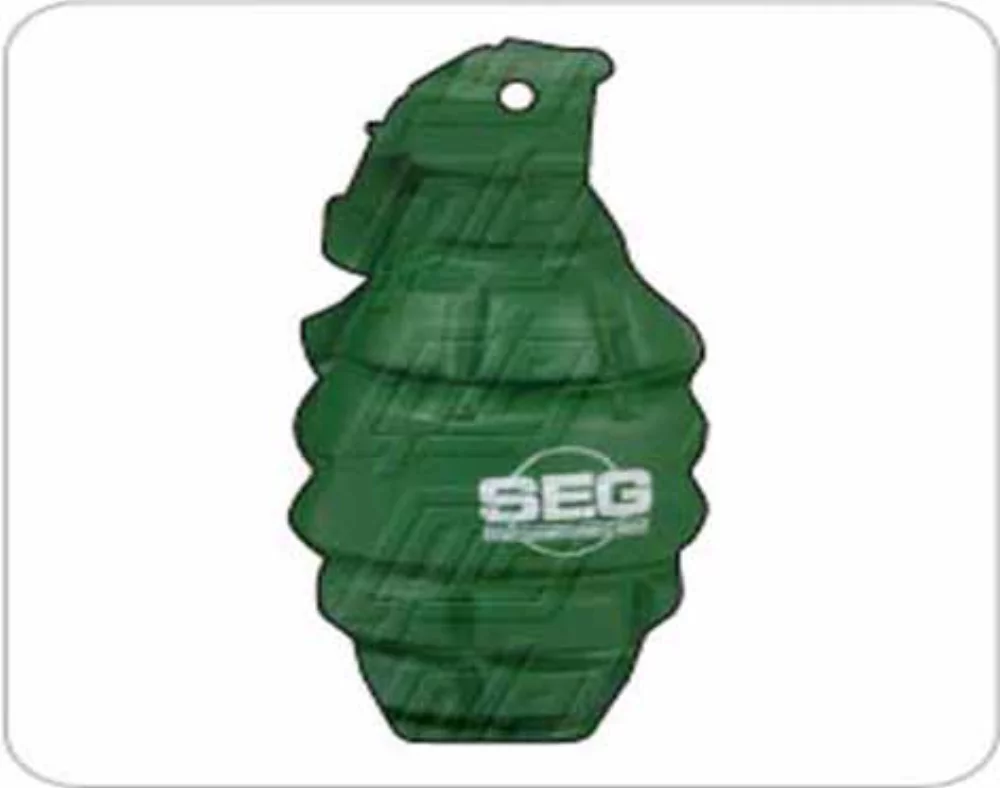 Grenade Shaped Hanging Air Freshener - Oversized