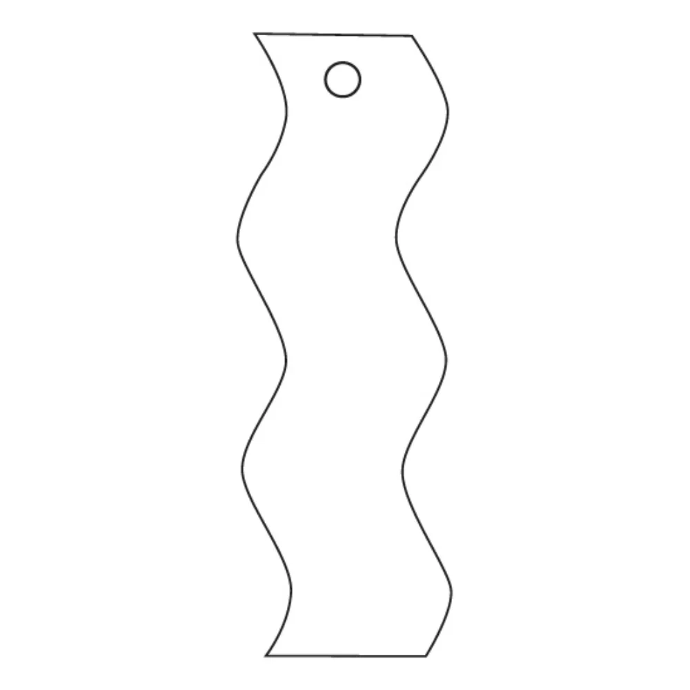 Wave Shaped Hanging Air Freshener