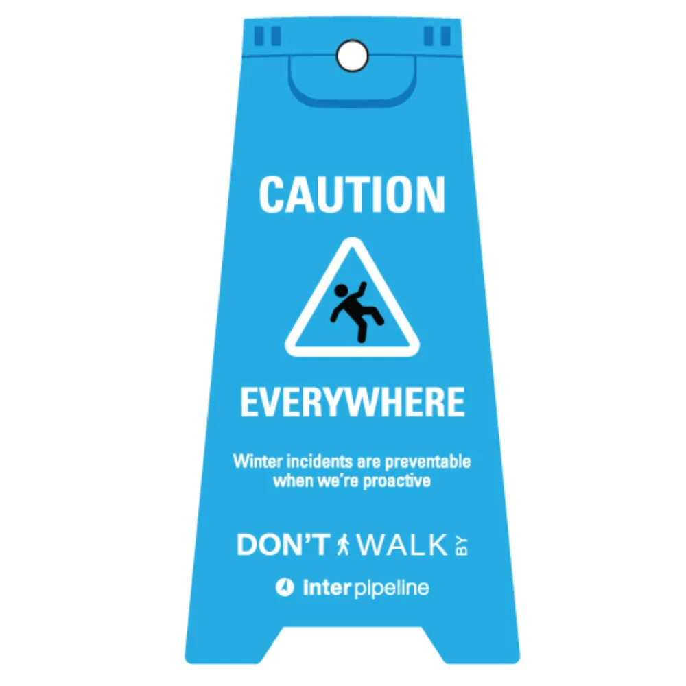 Wet Floor Sign Shaped Hanging Air Freshener - Oversized