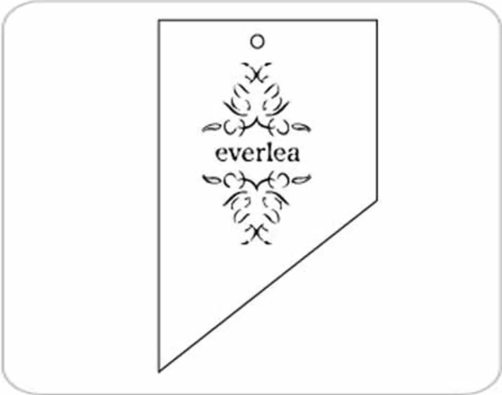 Oversized Quadrilateral Shaped Hanging Air Freshener