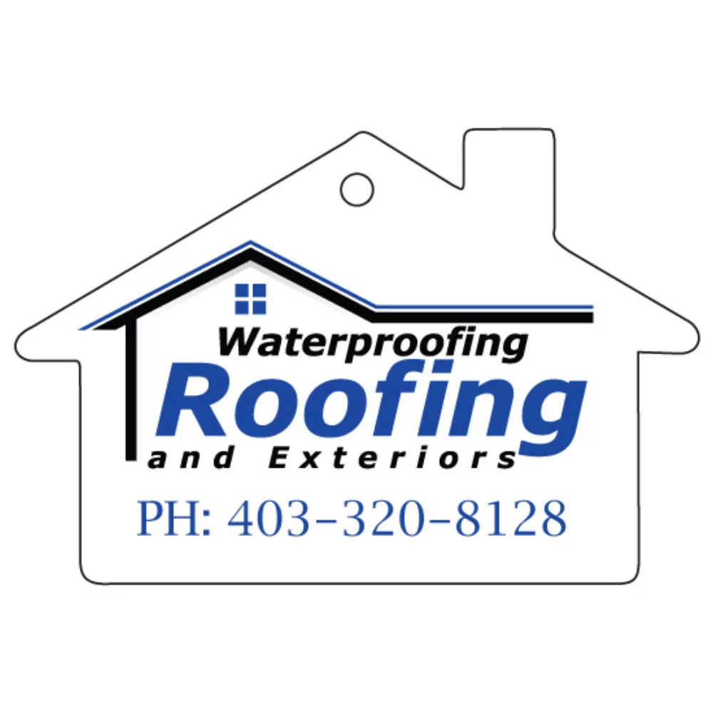 Désodorisant suspendu en forme de maison surdimensionnée