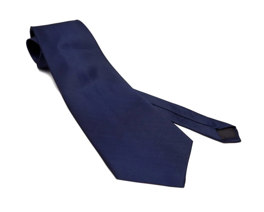 Ashlin® Designer Navy Blue Leonardi Necktie