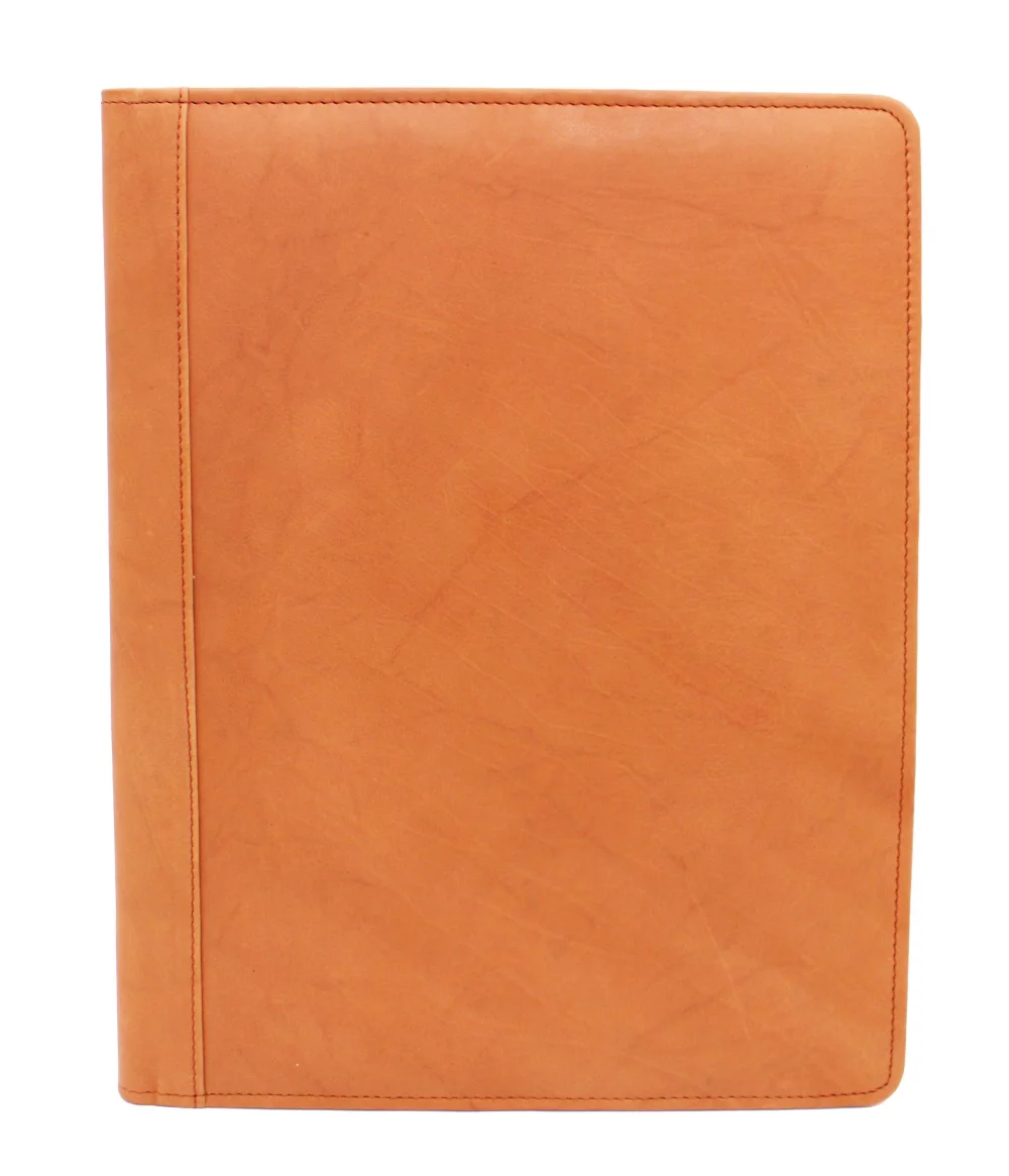 Ashlin® Designer British Tan Raferty Bifold Writing Case w/Notepad
