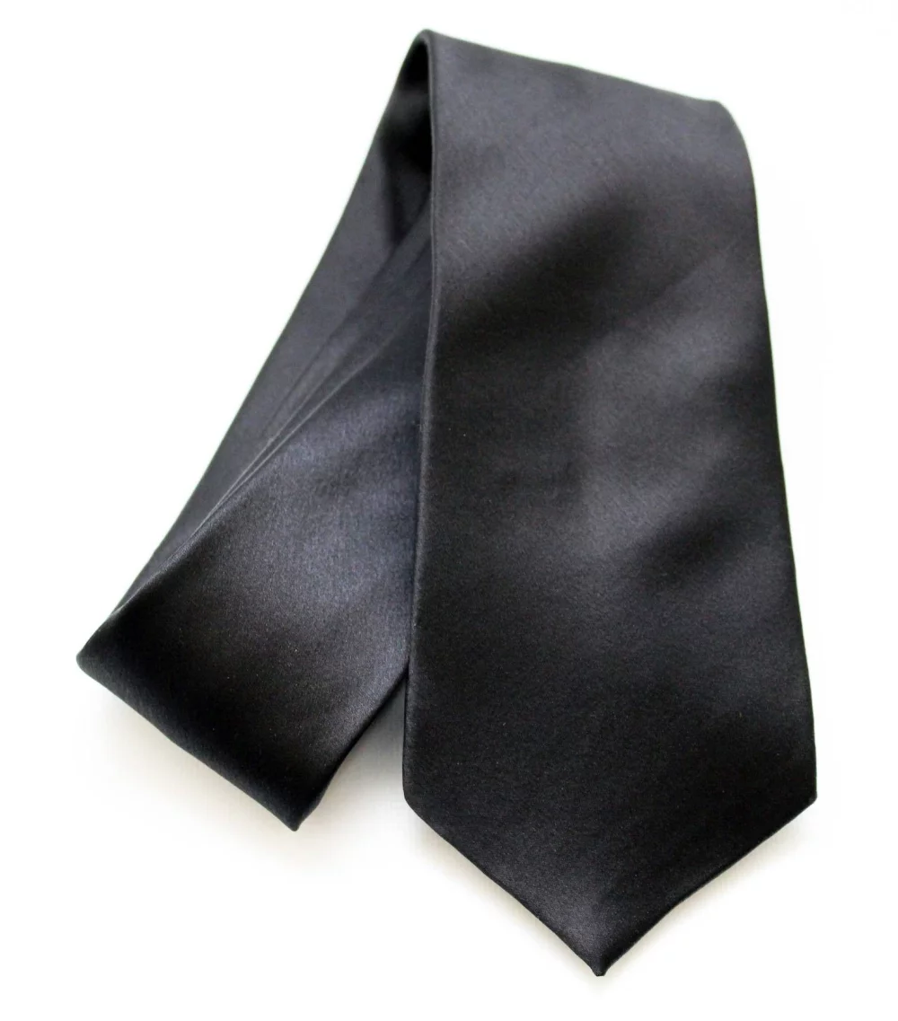 Ashlin® Designer Midnight Black Leonardi Necktie