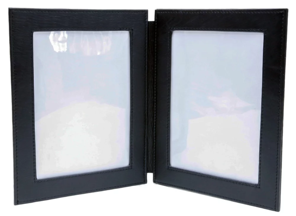 Cadre photo double Ashlin® Designer Midnight Black Cantebury