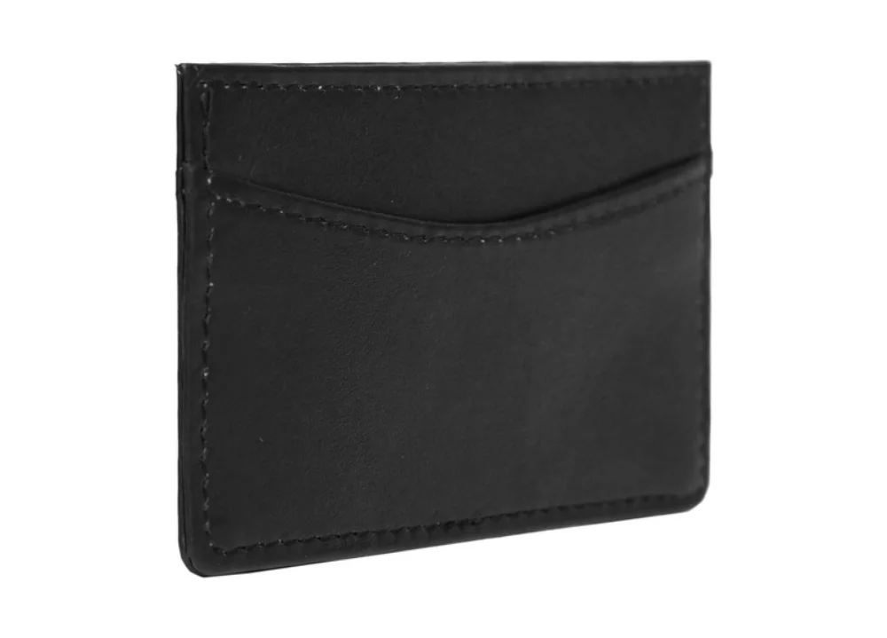 Ashlin® Designer Cheshire Midnight Black 2-Sided Business Card Case