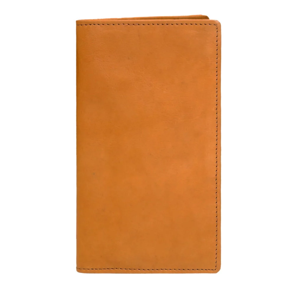 Portefeuille de poche Wharton en cuir de couleur British Tan pour homme de la marque Ashlin Designer®, avec 16 emplacements pour cartes.