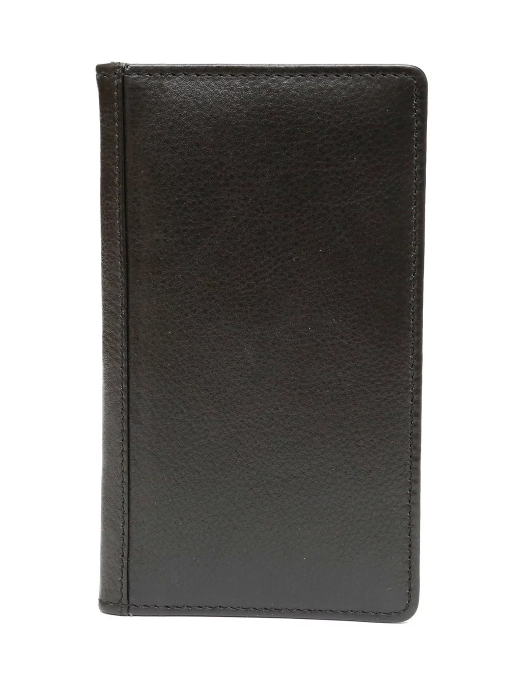 Ashlin® Designer Midnight Black Aldrich Double Checkbook Cover