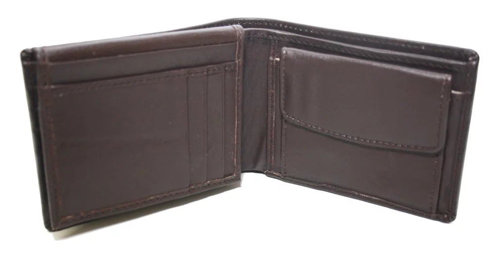 Portefeuille Ashlin® Designer pour hommes Alonso Expresso Marron à 9 poches