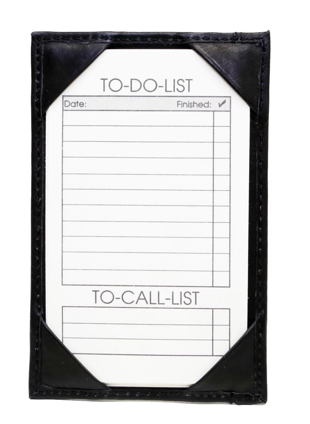 Ashlin® Designer Ramon Midnight Black Deluxe Note Jotter (3"x5")