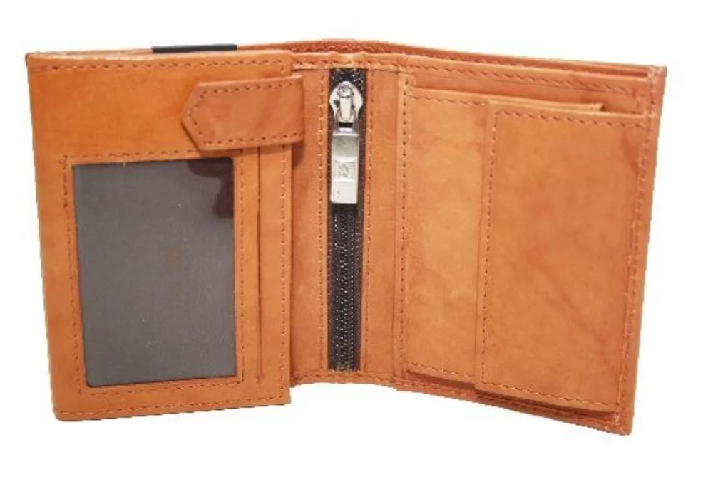 Portefeuille de luxe de grande capacité Ashlin® Designer Sergio British Tan