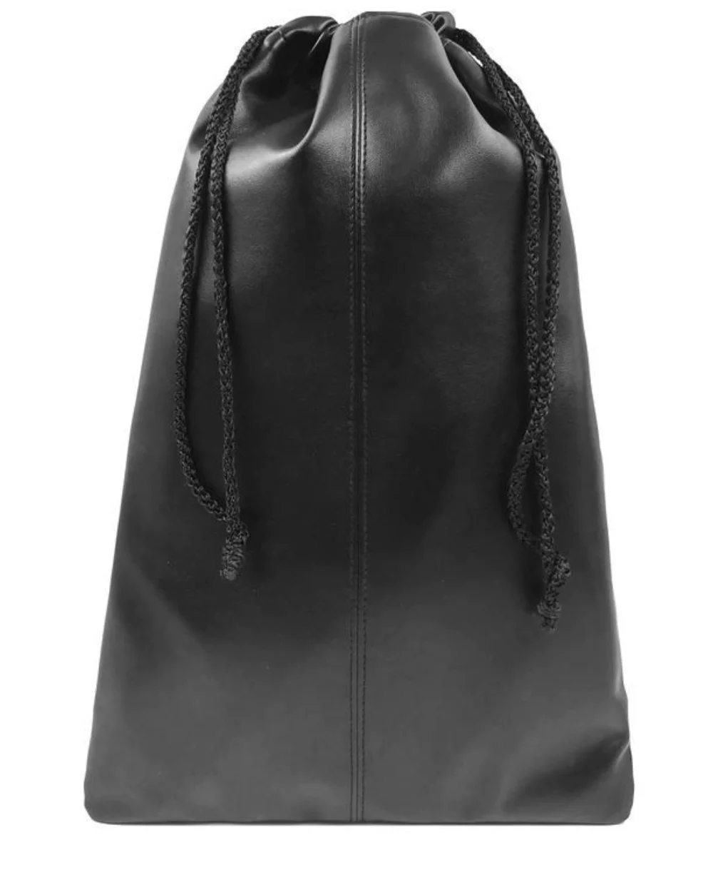 Ashlin® Designer Quigley Midnight Black Drawstring Shoe Bag