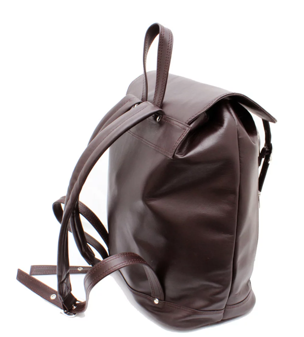 Ashlin® Designer Jessy Zippered Compartment Expresso Brown Backpack