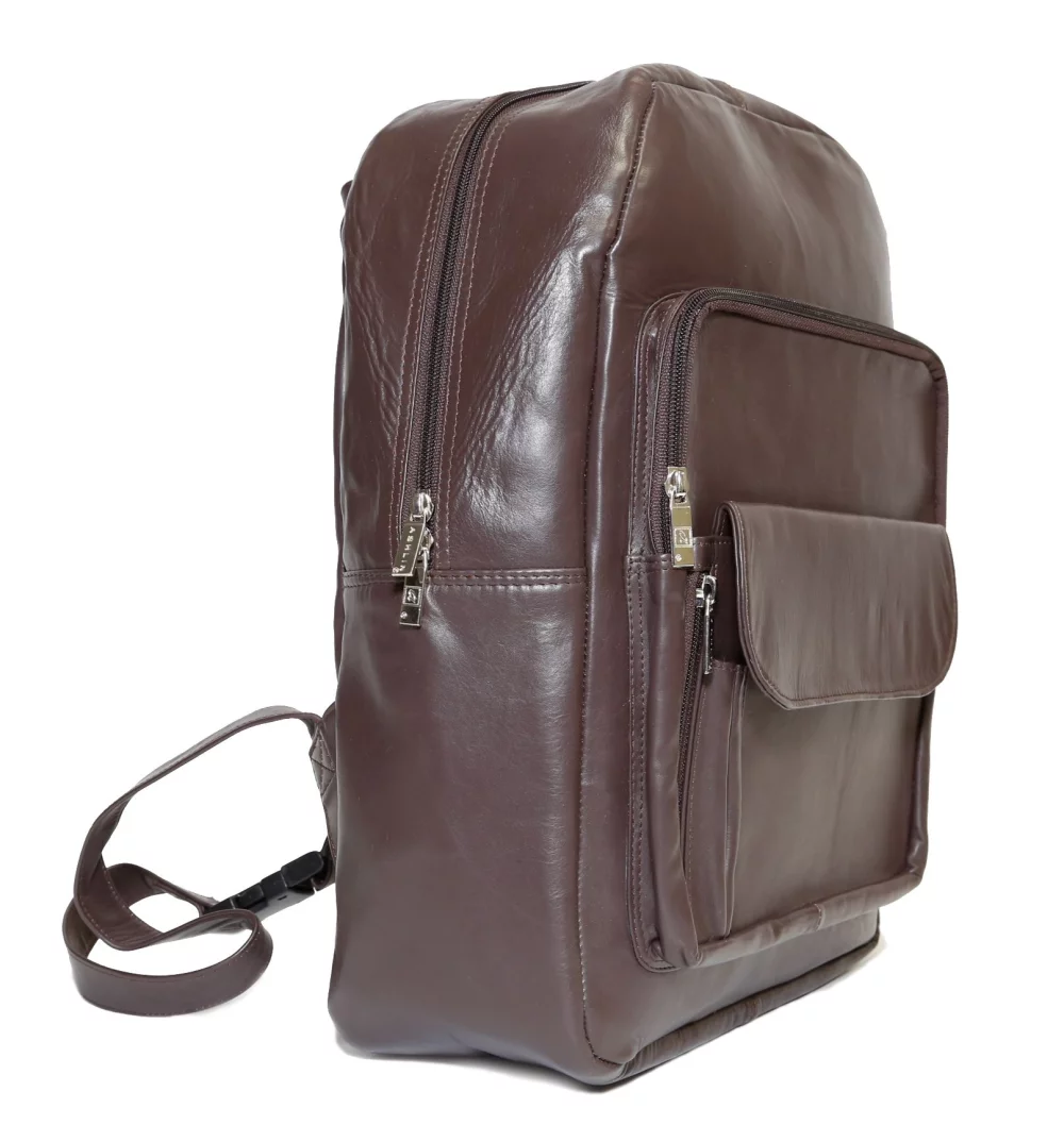 Sac à dos de voyage Ashlin® Designer Naples Expresso Brown